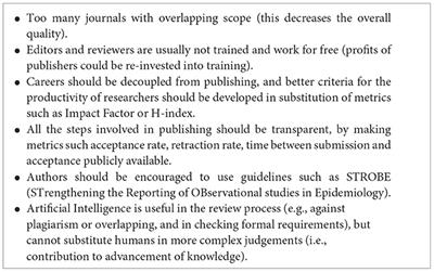 Scientific publishing: crisis, challenges, and new opportunities
